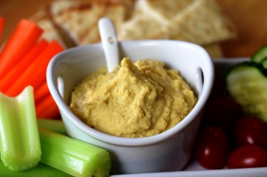 Roasted Garlic Hummus