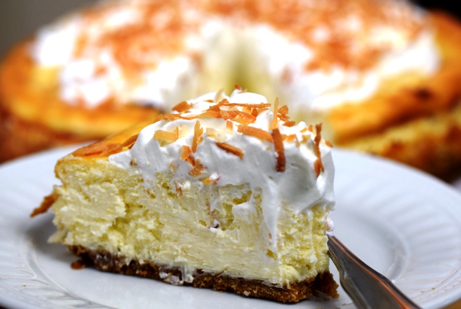 Oh-So Coconut Cheesecake