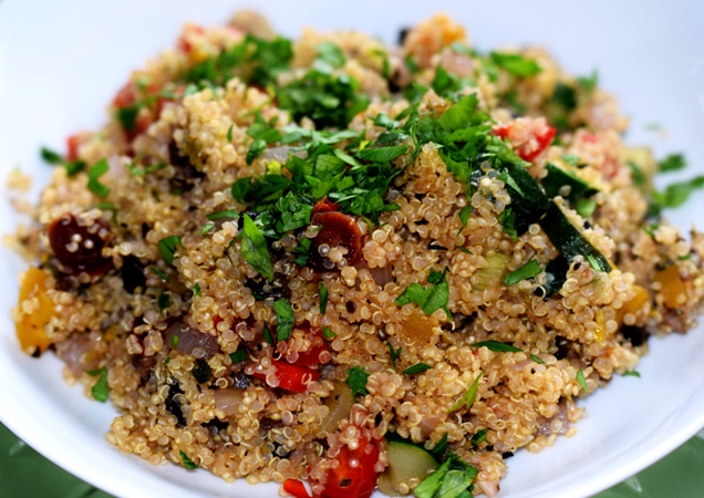 Quinoa & Italian Vegetable Bowl