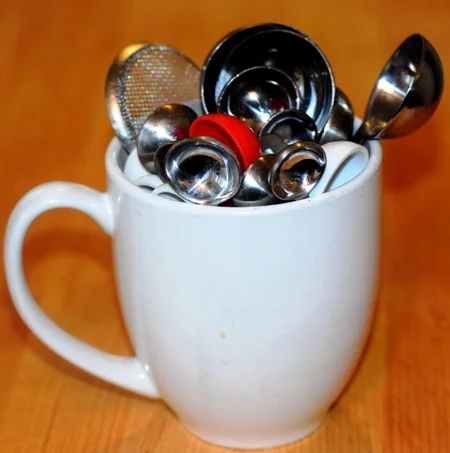 Cooks need measuring spoons, and not a few!