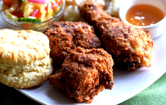 Crispy Country Fried Chicken