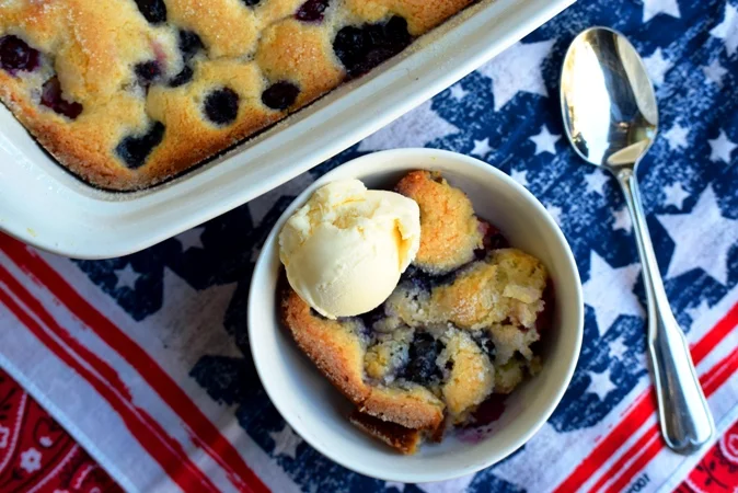 Red, White & Blue Cobbler
