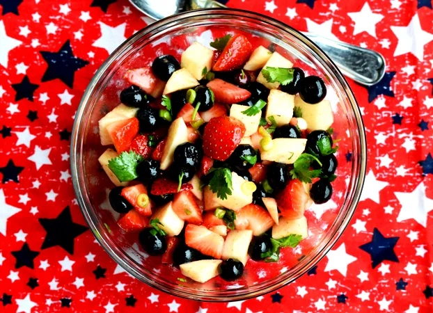 Red, White & Blue Salsa