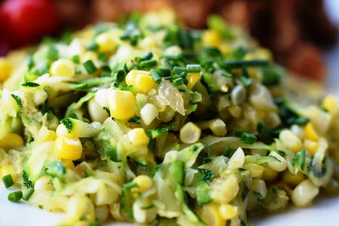 Sauteed Sweet Corn & Zucchini 