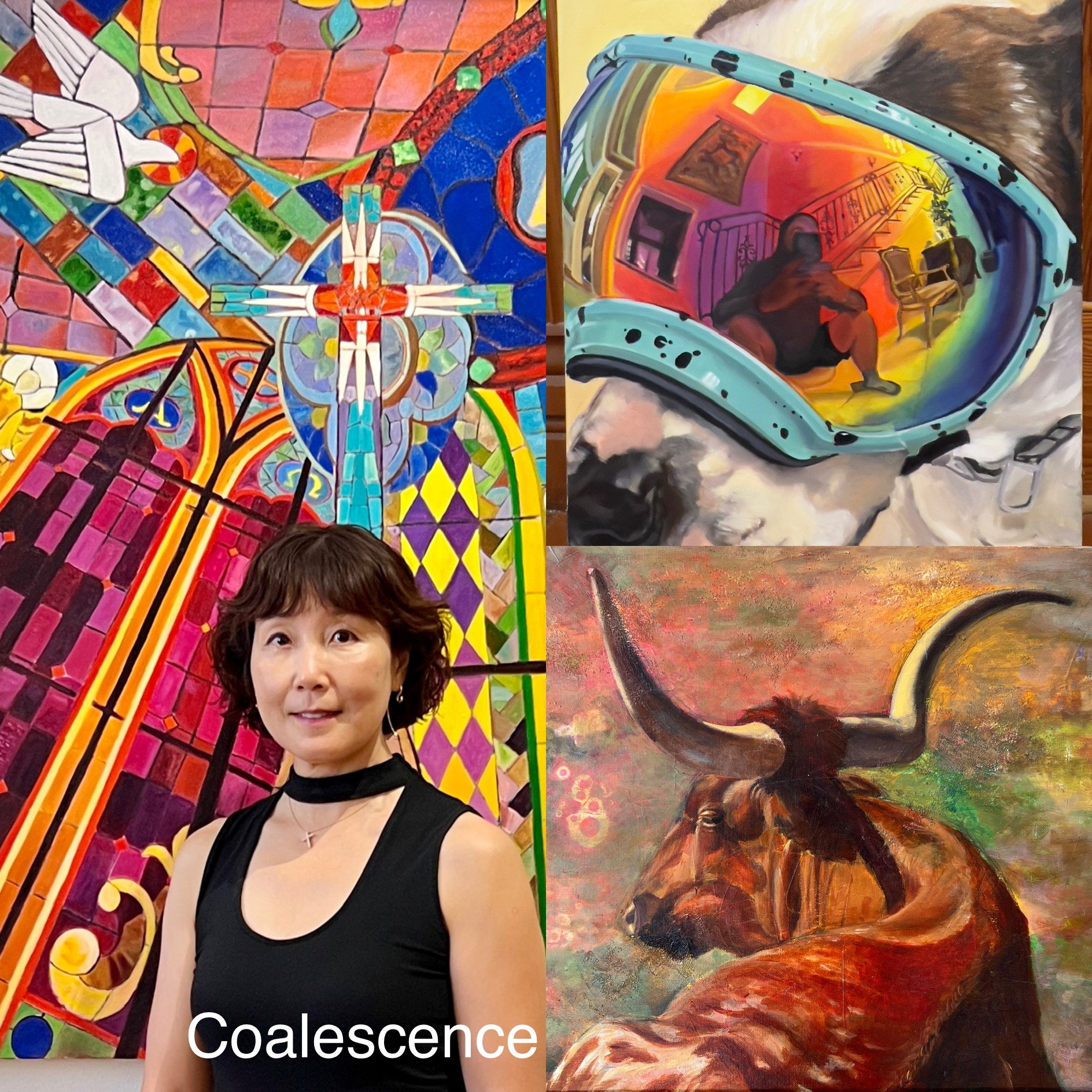 Solo show "Coalescence", Horlock House Gallery, TX