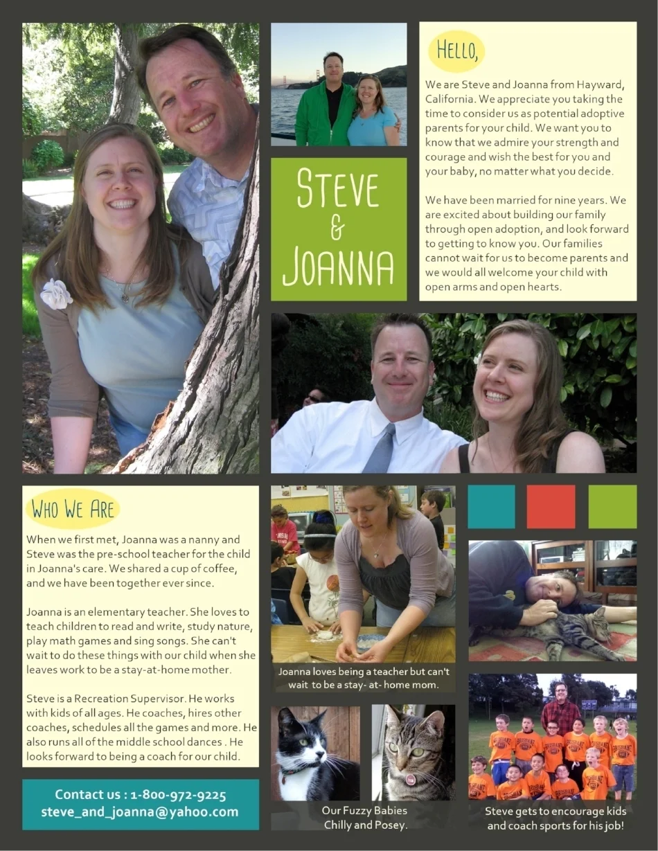 Adoption Profile Examples — Nancy Drew Creative