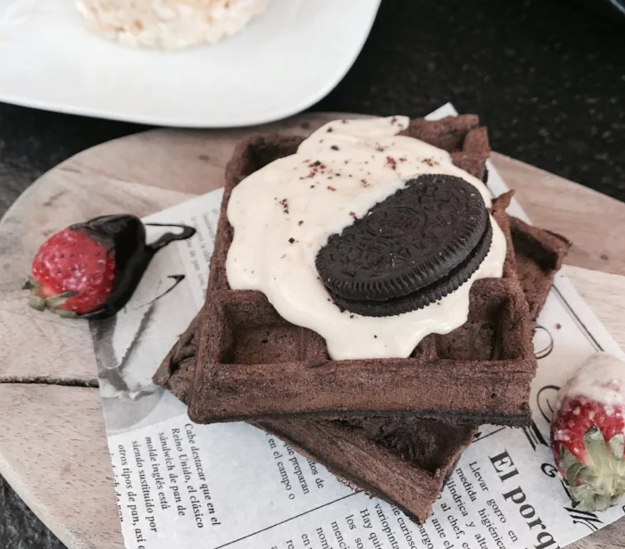 "american waffles" in barcelona.