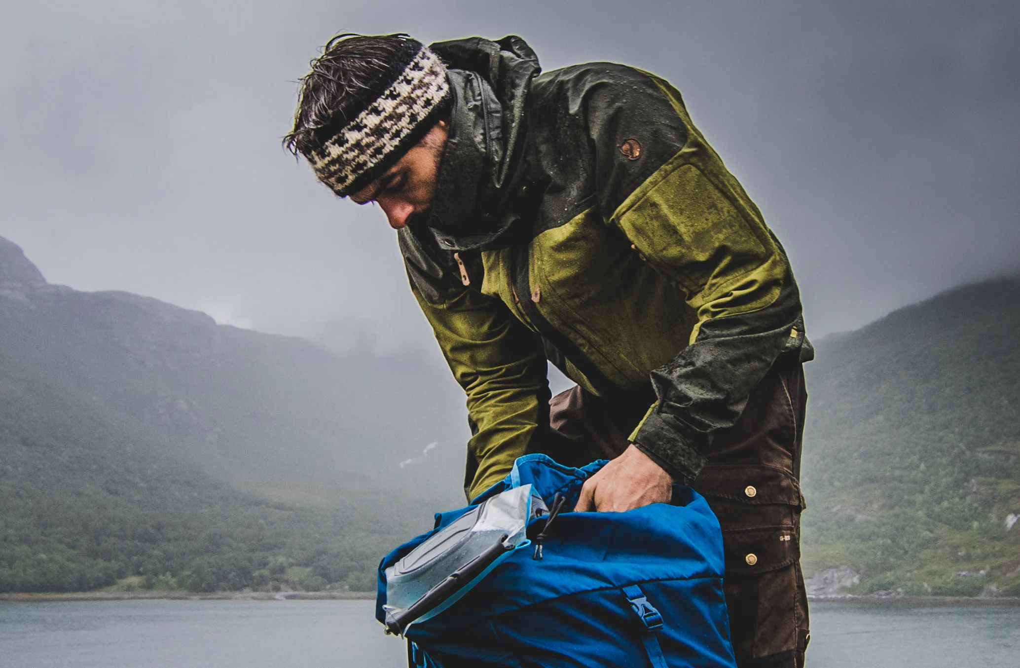 conveying wet during villmark expedition