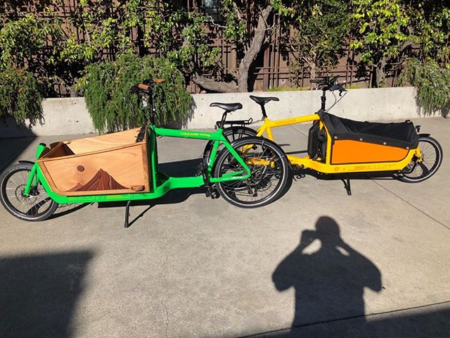 Larry vs Harry Bullitt bikes with big color