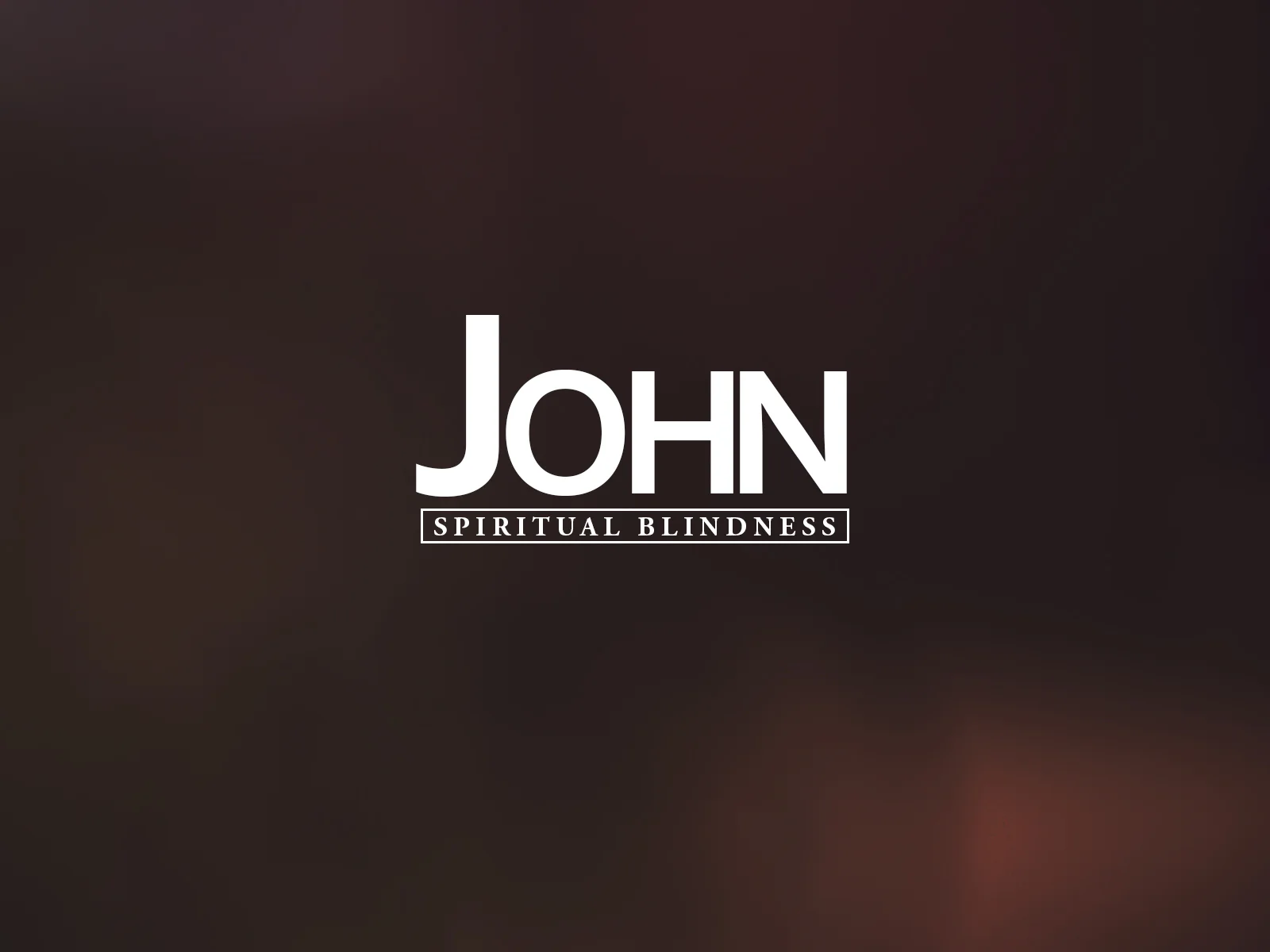 John 9:39-41