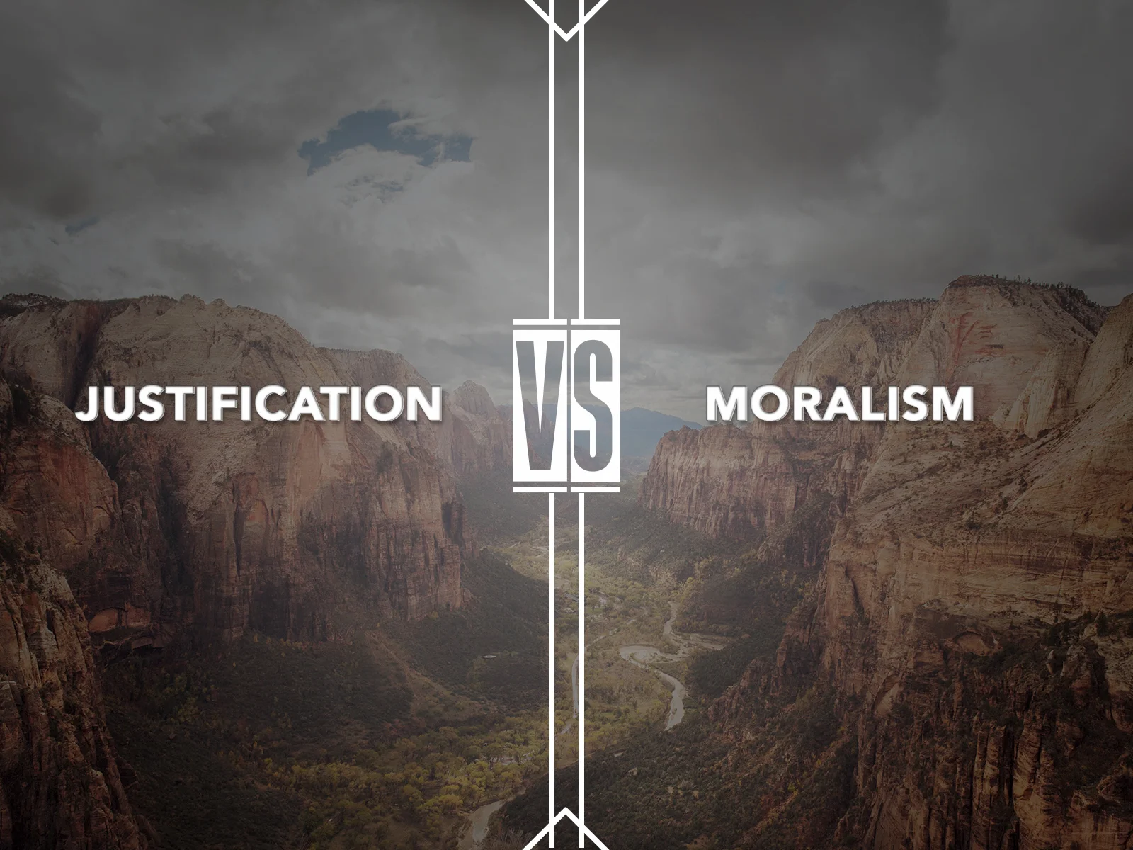 Justification VS. Moralism