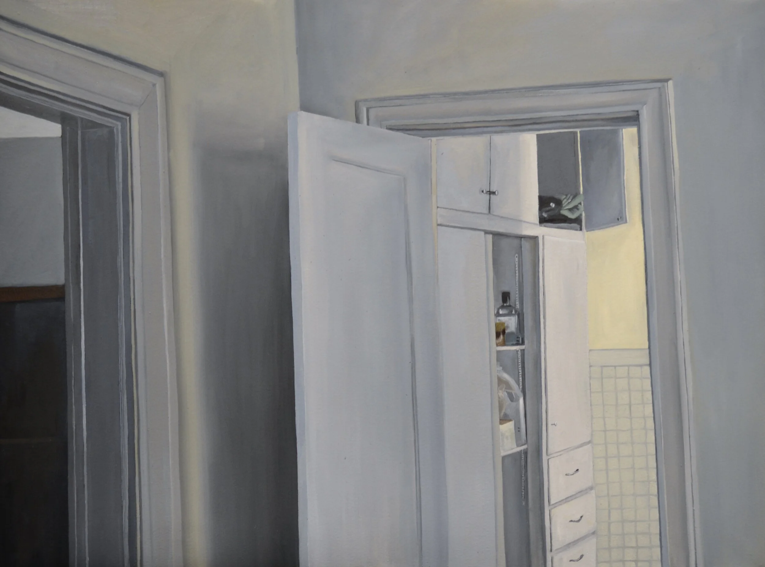 Listerine, oil on canvas, 2017