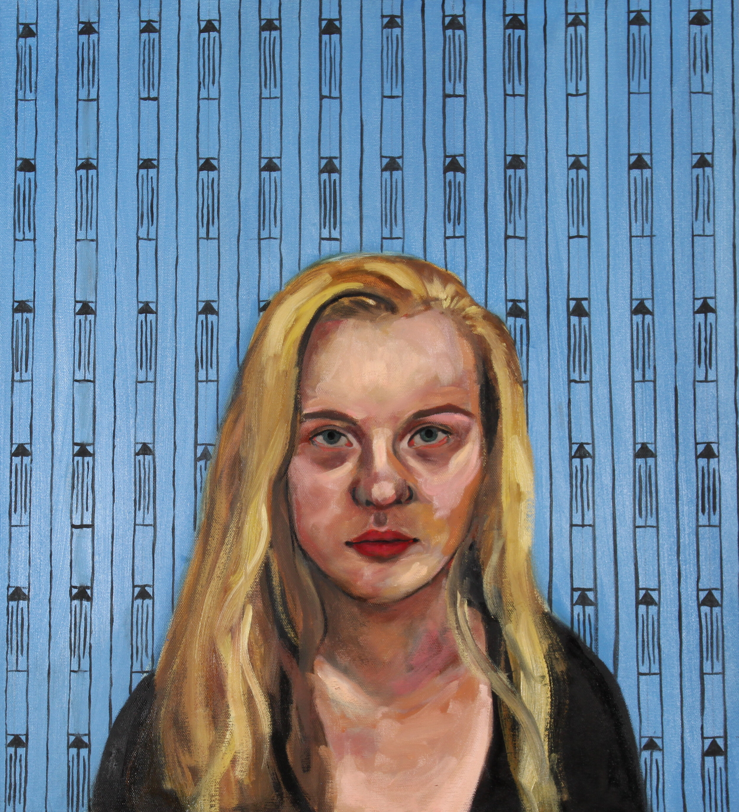 Berti, oil on canvas, 18" x 20" 2013