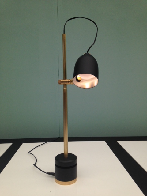 Gorgeous sublime black + brass table lamp by Elitsa Boneva, a future classic if ever there was one! www.elitsabboneva.squarespace.com