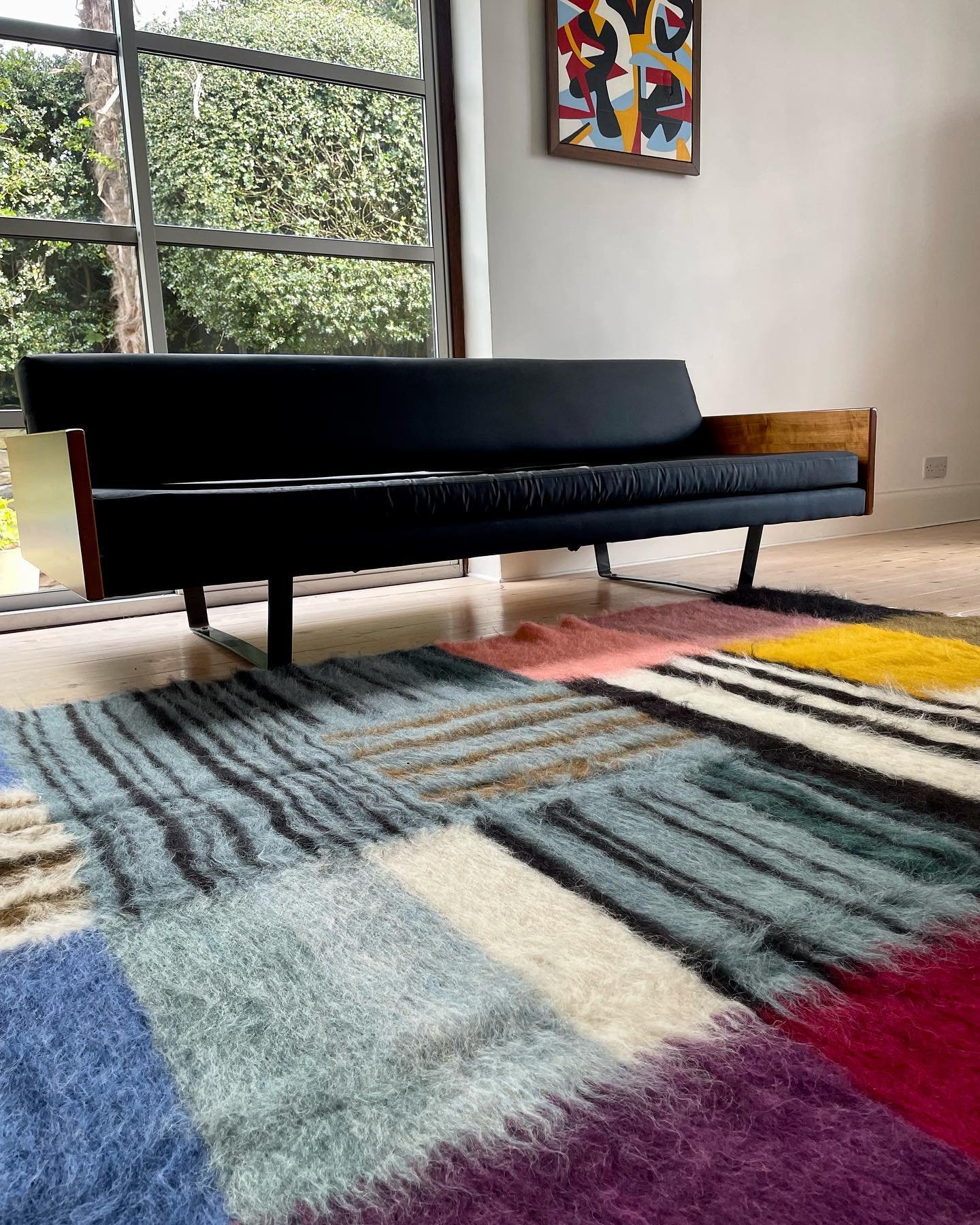Inspired by the great Annie Albas, textile designer from the Bauhaus movement. This new shag rug is very special. We only have one of these, so if it what you have been waiting for don&rsquo;t let it go. Find in New In,  in the store.