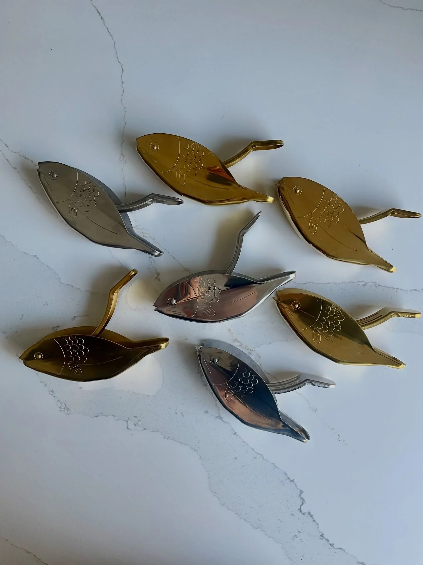 Brass citrus squeezers, who doesn&rsquo;t need one of these in the kitchen! Bringing to this Sunday&rsquo;s @treaclemarket for last minute gifts.