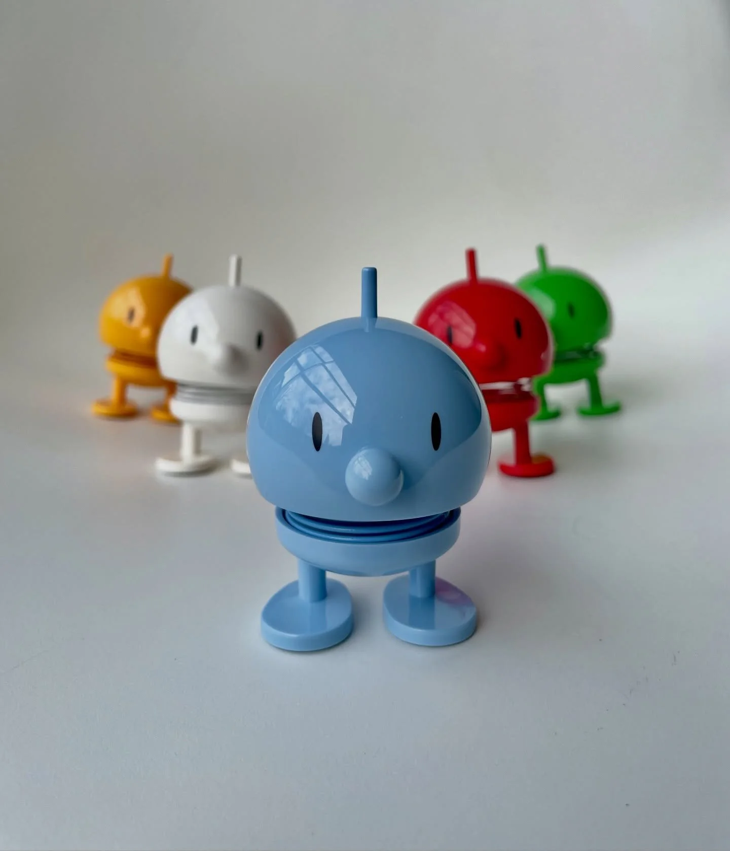 We have just received a full colour range of the adorable Bumble Heads by @hoptimist_official. An original 1970&rsquo;s design from Denmark, they are instant smile inducers🙂