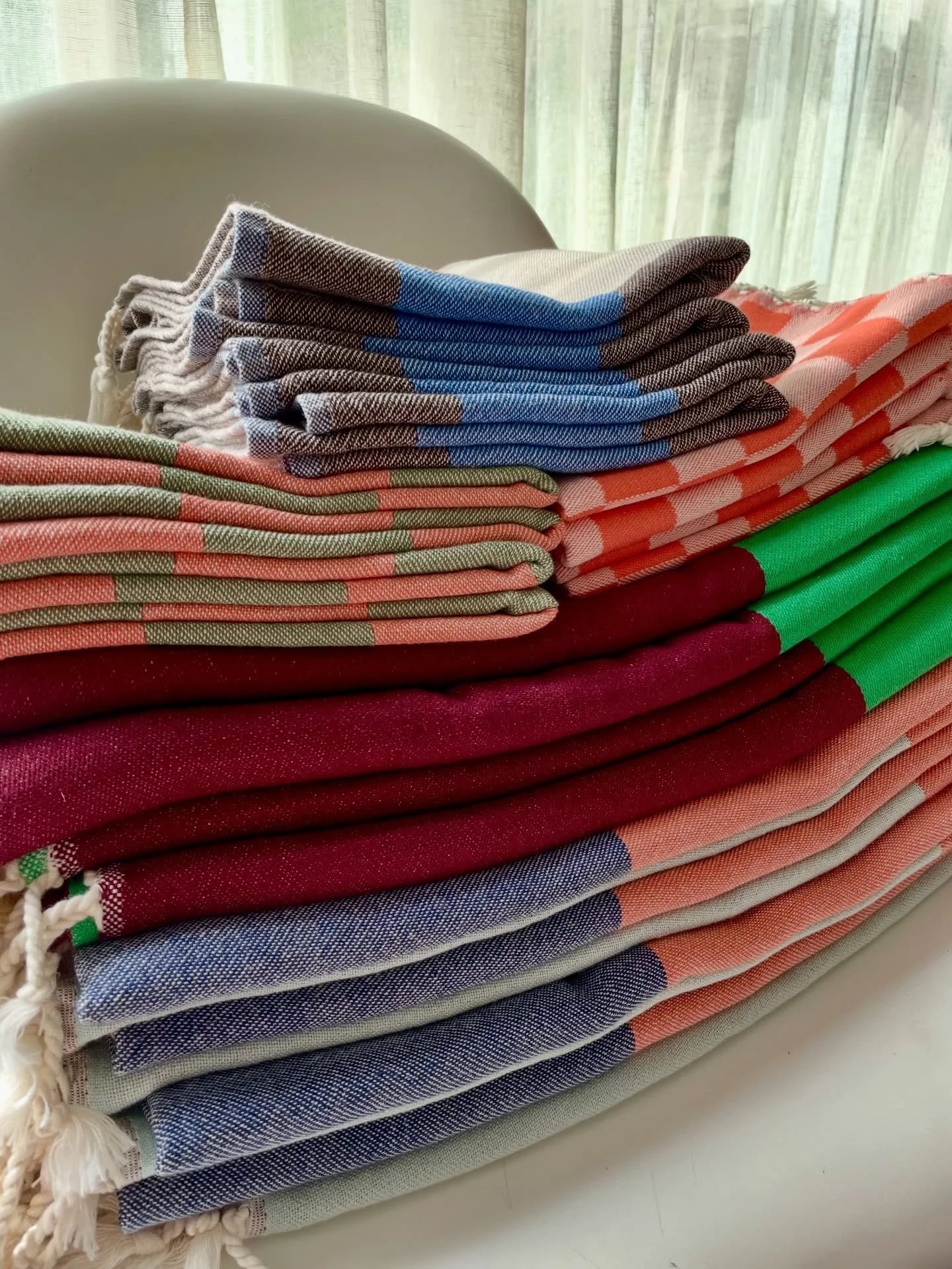 Very excited to receive the new collection of towels from @statethelabel. Based in Athens, Georgia, their textiles strike a balance between creativity and practicality. The towels are 100% cotton, made in Turkey and are super absorbent, lightweight a