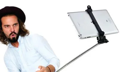 You too can look as cool as this guy, by participating in your local Selfie League (stick not included).