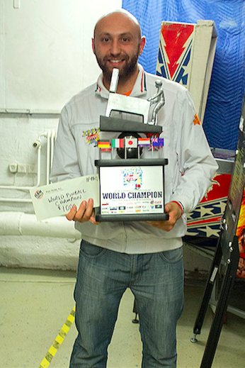 Daniele Acciari, multiple time IFPA World Champion.