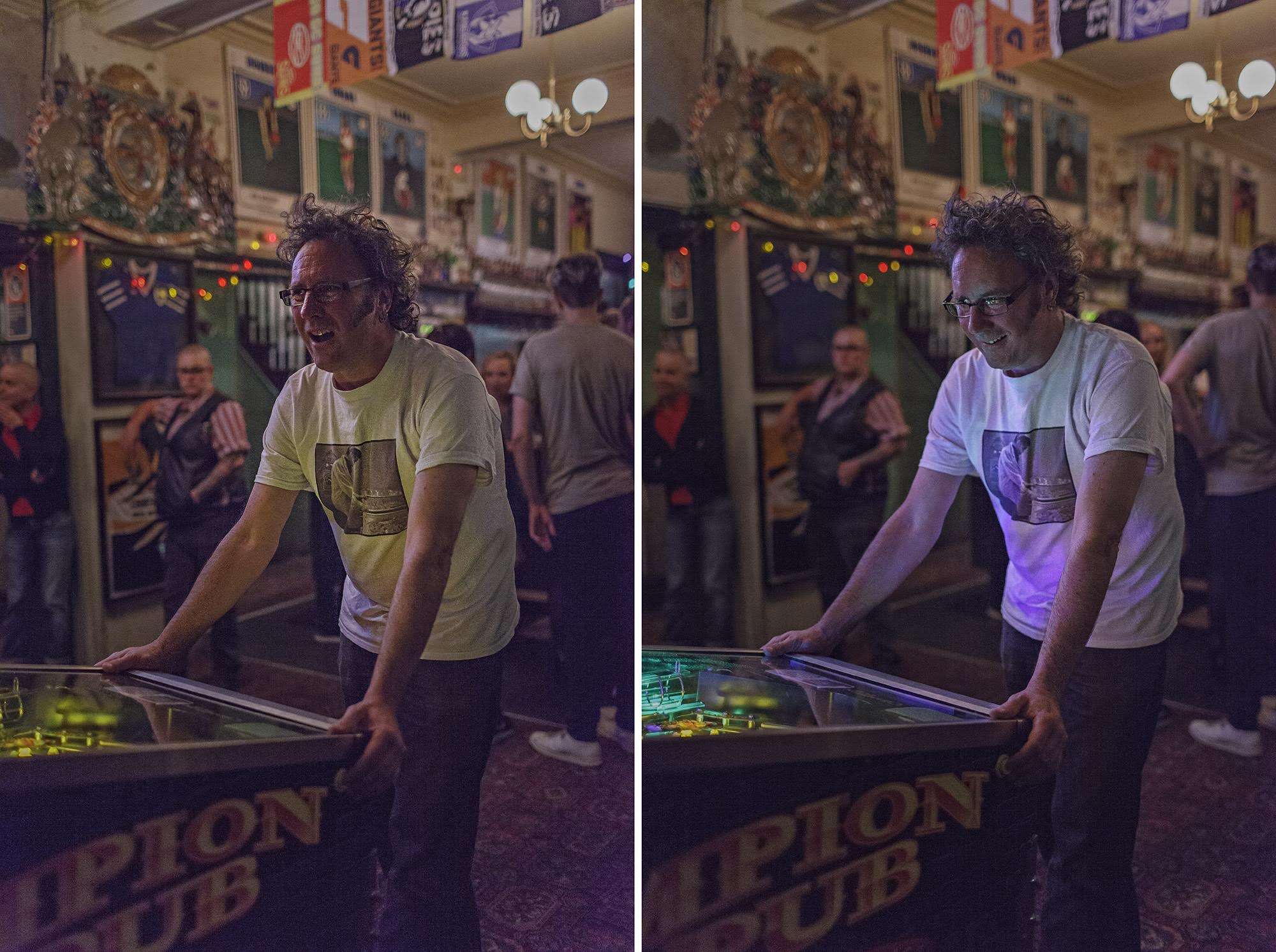 Andrew Winter knows his Champion Pub - and everyone else walked away knowing a lot more about the game afterward! Photo courtesy Matthew Venables Photography - http://mvenables.com