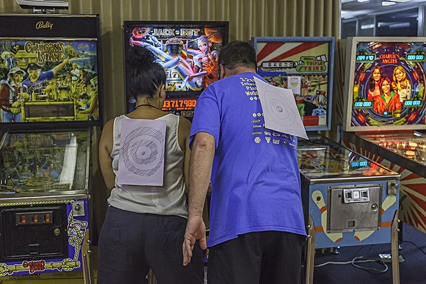 Brett and Naiomi Goodwin - 2016 PAPA World Flips Champions - had targets on their backs as everyone attempted to beat them in the Flips side competition and claim boasting rights. Photo Matthew Venables Photography http://mvenables.com