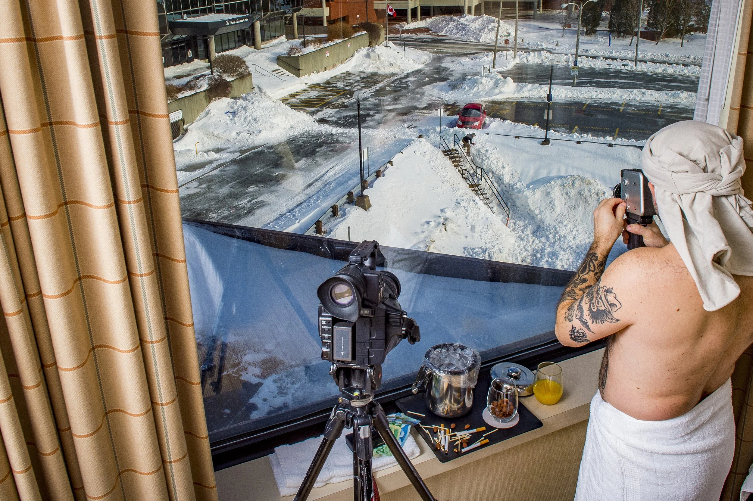 Reid Smith and Jake Durham. St. Johns, Newfoundland, Canada.