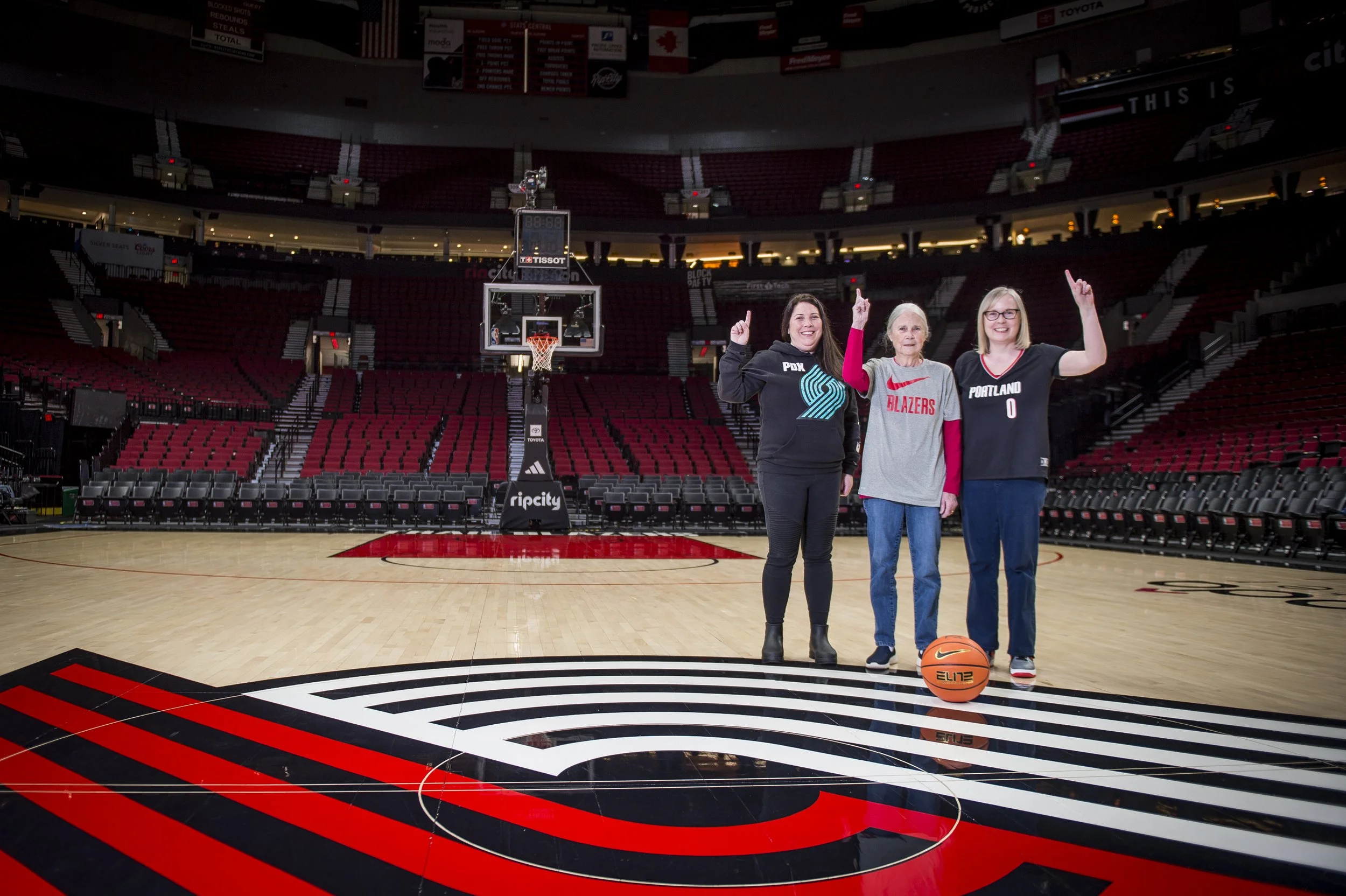 Season Ticket Holder Appreciation Night for the Portland Trailblazers