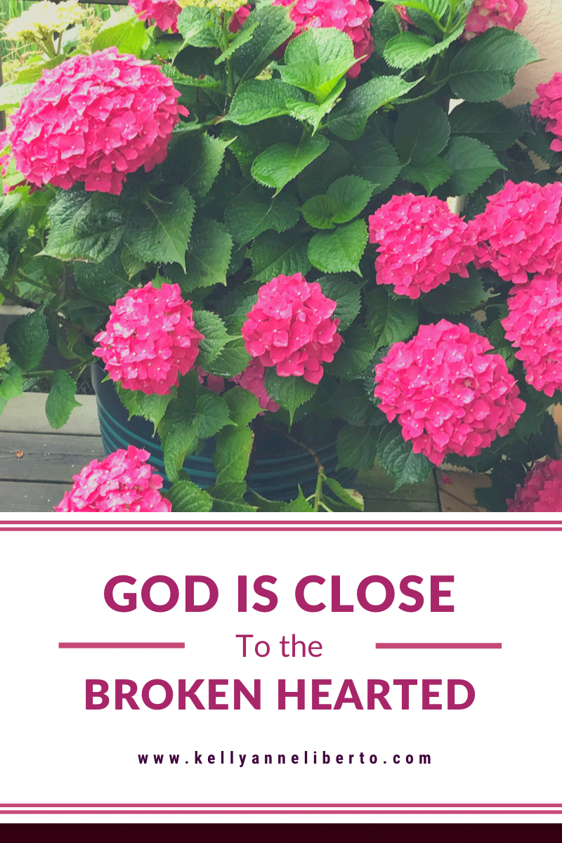 GOD IS CLOSE TO THE BROKENHEARTED