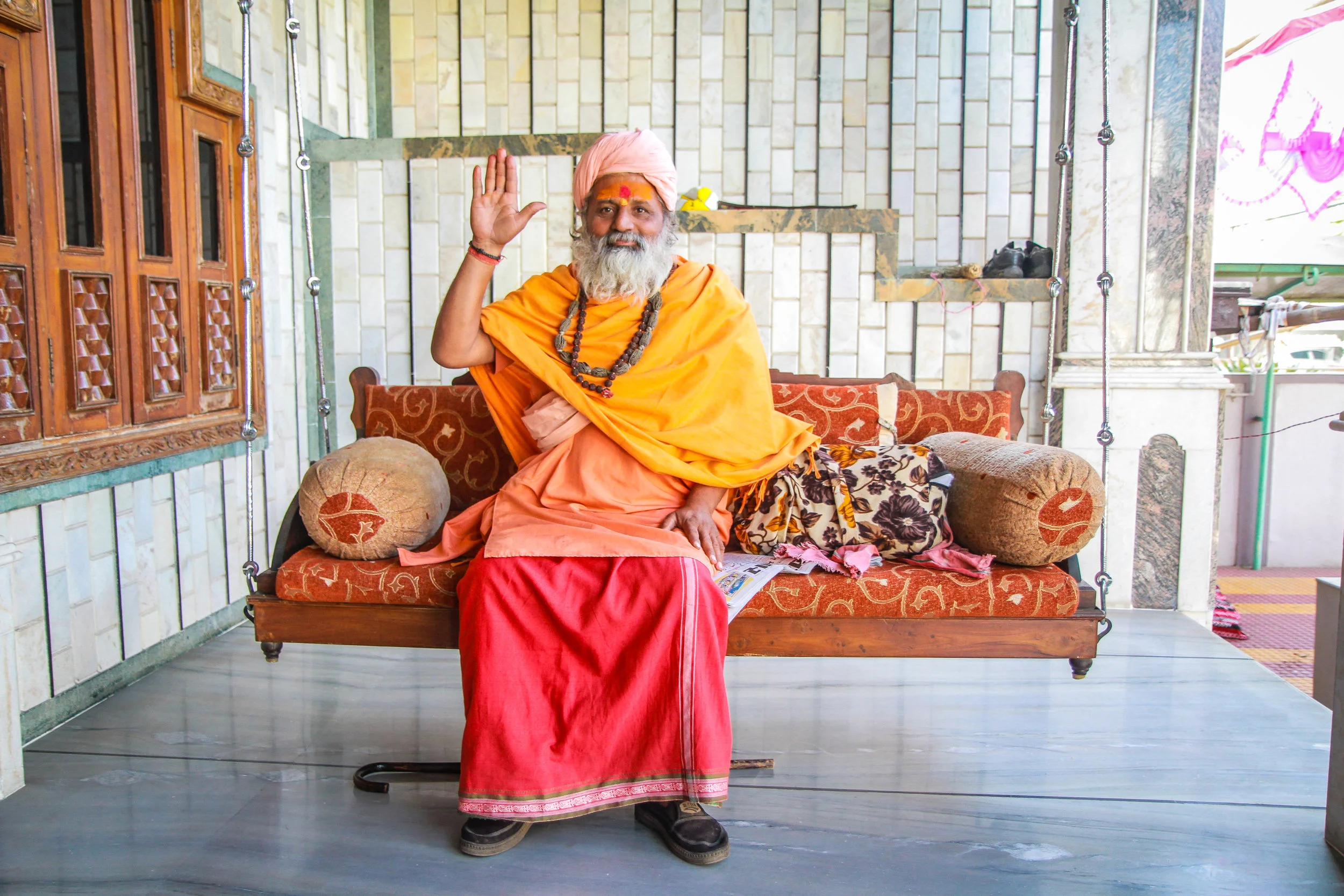 "Good Man" Baleshwar, Gujarat, India