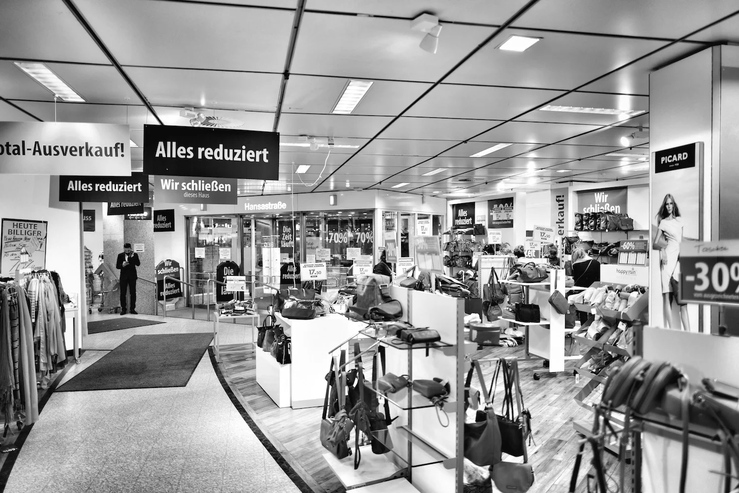 Total-Ausverkauf, Bottrop