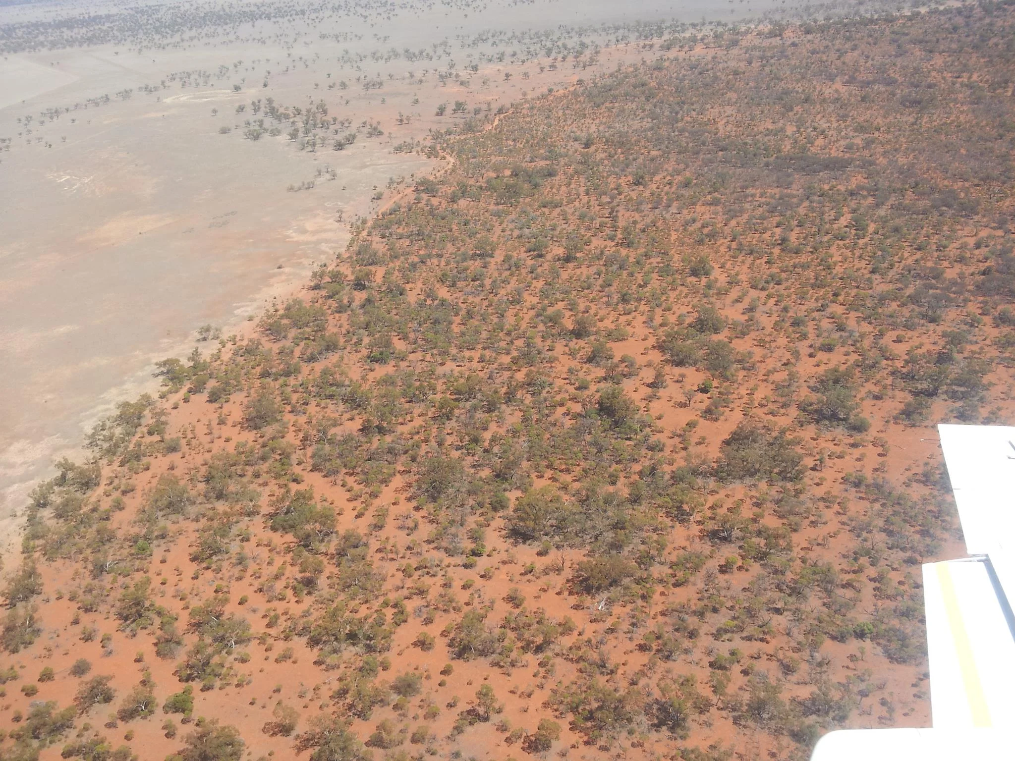 Black soil, red dirt