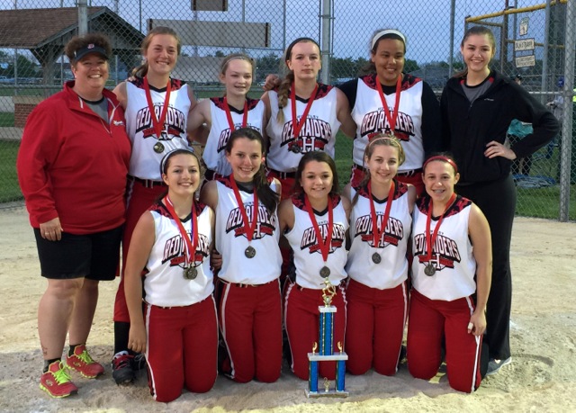 14U took 2nd place at the Sycamore Sycos “Softball Moms Rock” Tournament – May 7th, 2016
