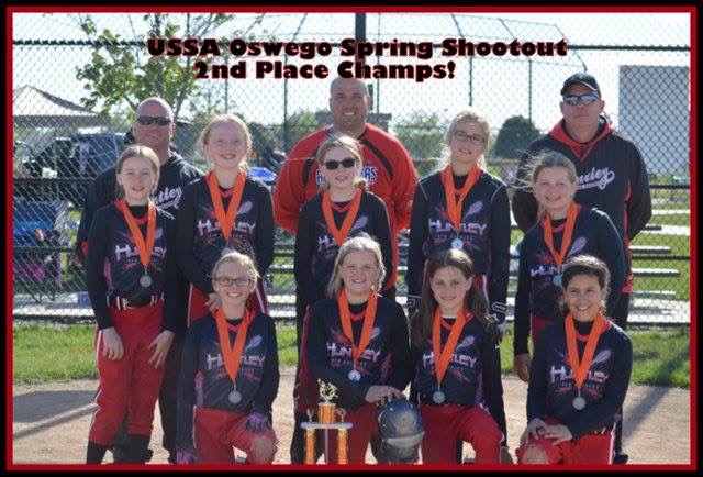 10U took 2nd place at the Oswego Outlaws Spring Shootout