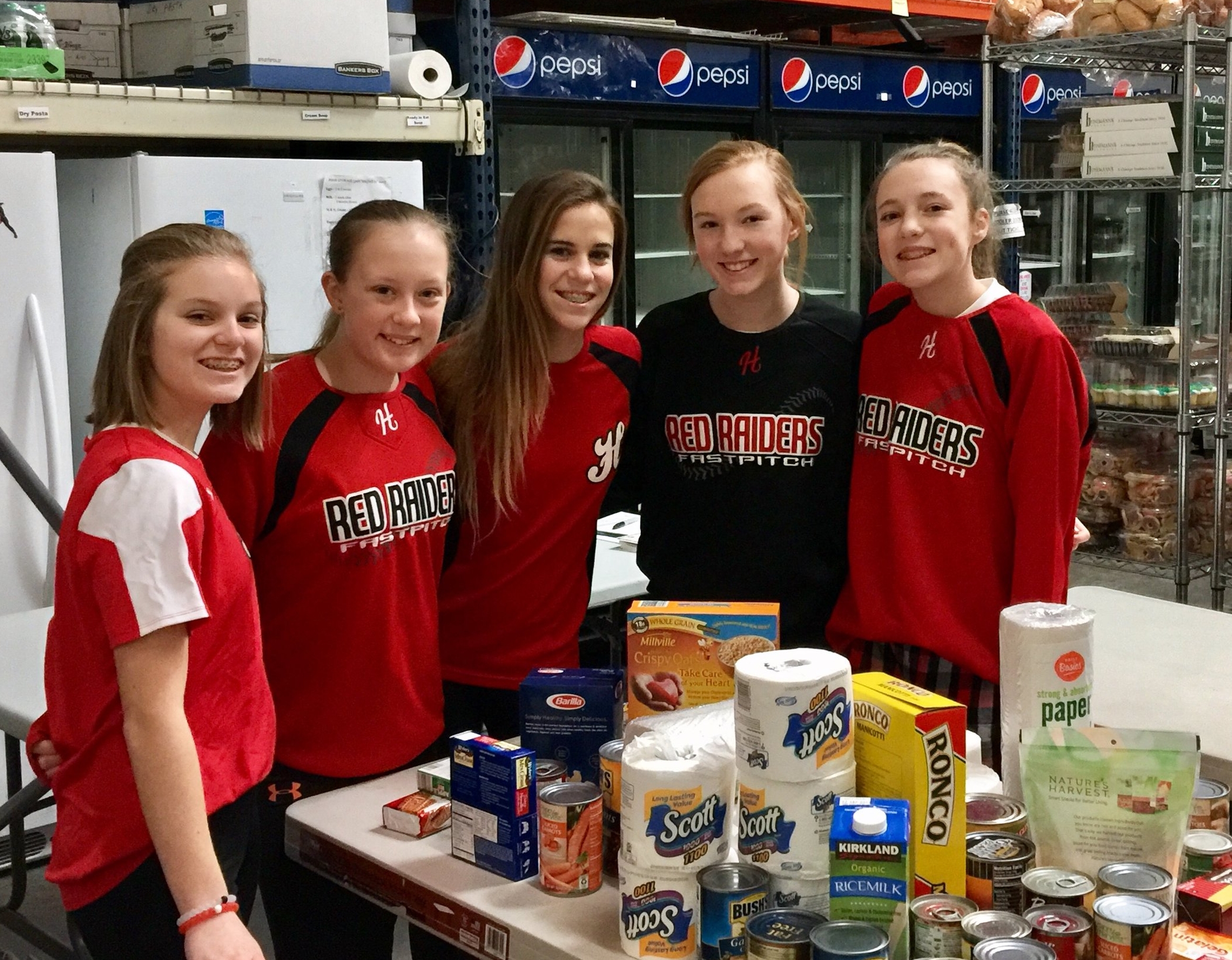 Raider On Hunger was a successful food drive & fundraiser that helped to stock Grafton Food Pantry with items to support local families in need.