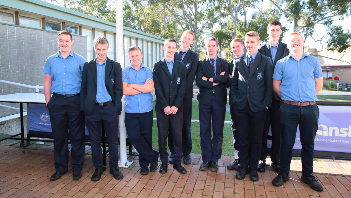 Students from MET School Mt Victoria at the Australian Nuclear Science and Technology Organisation’s (ANSTO) Discover Engineering Day.