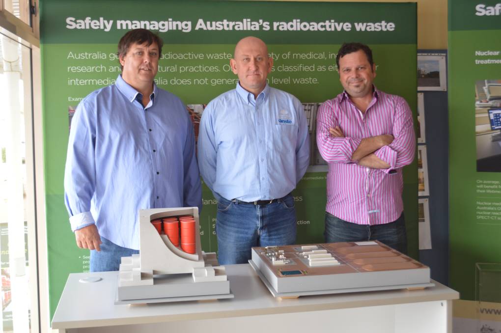 Nuclear experts in Kimba