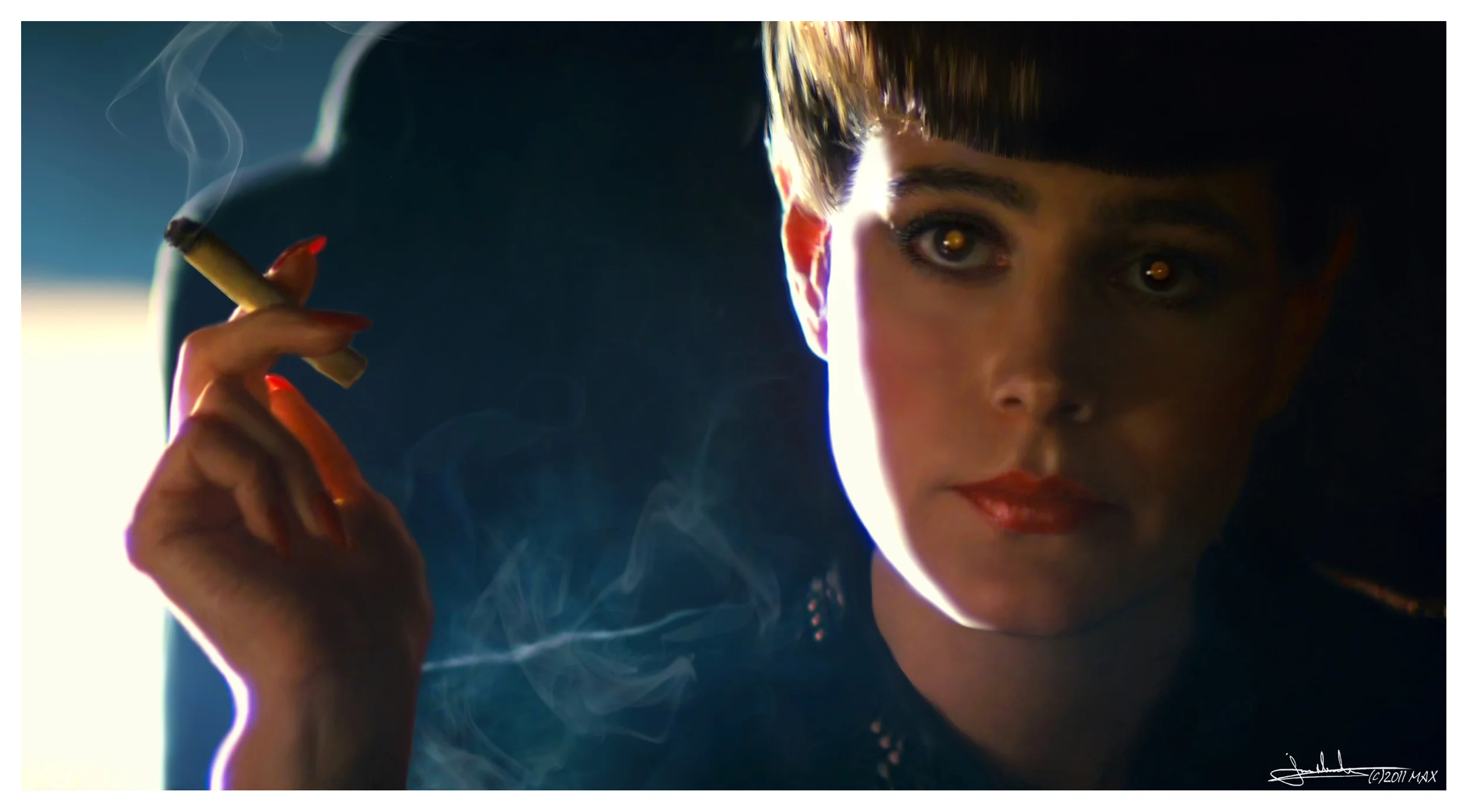 Rachael: "That Voight-Kampf test of yours. Have you ever tried to take that test yourself?" 