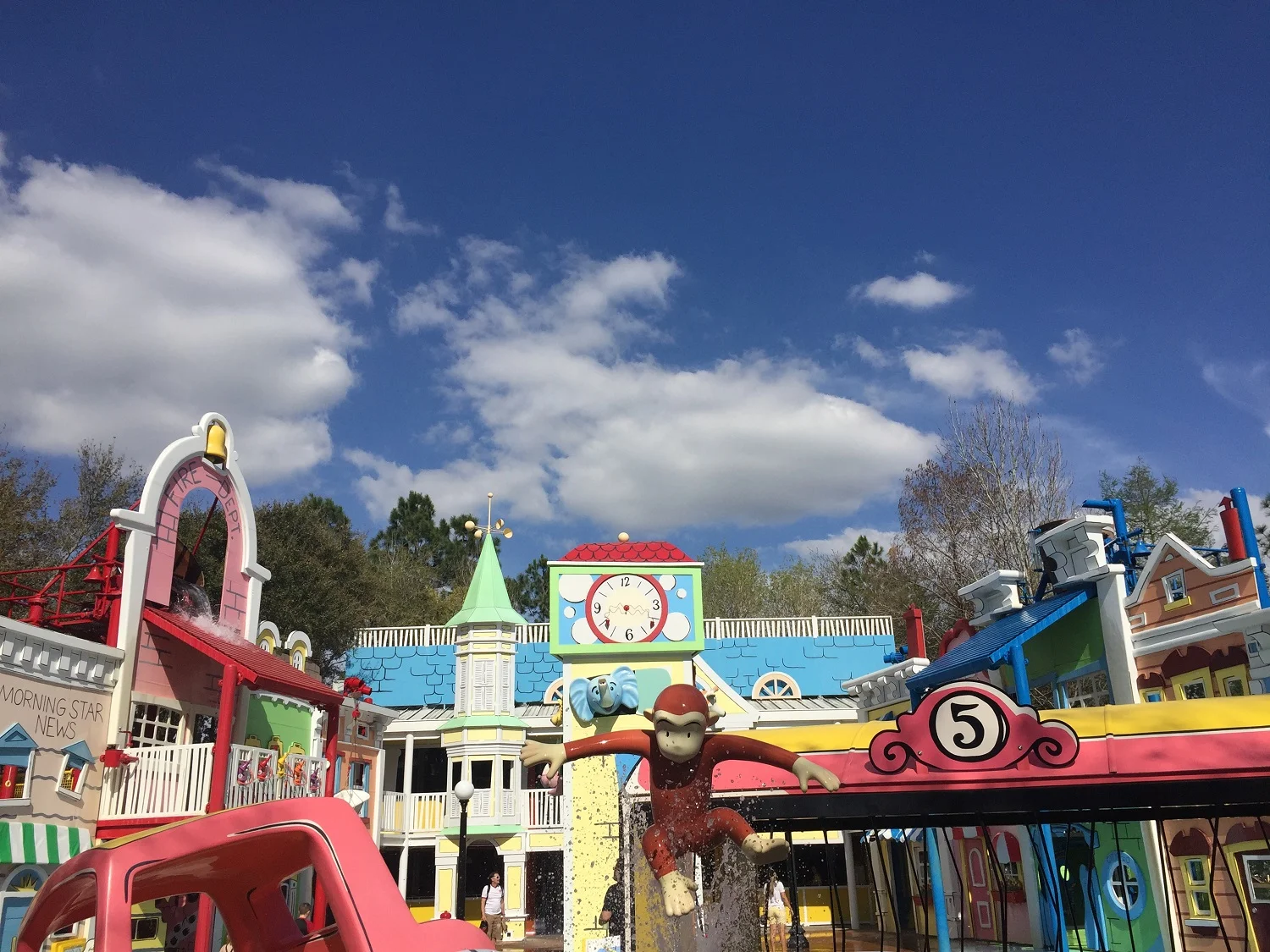 Curious George Goes To Town play area