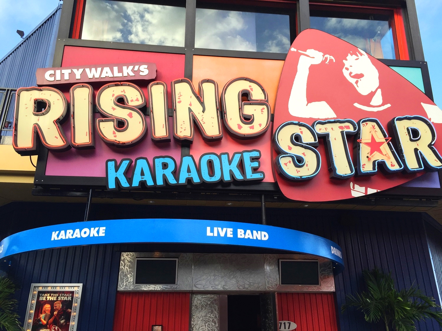 City Walk S Rising Star Karaoke, Orlando, Florida Editorial Image