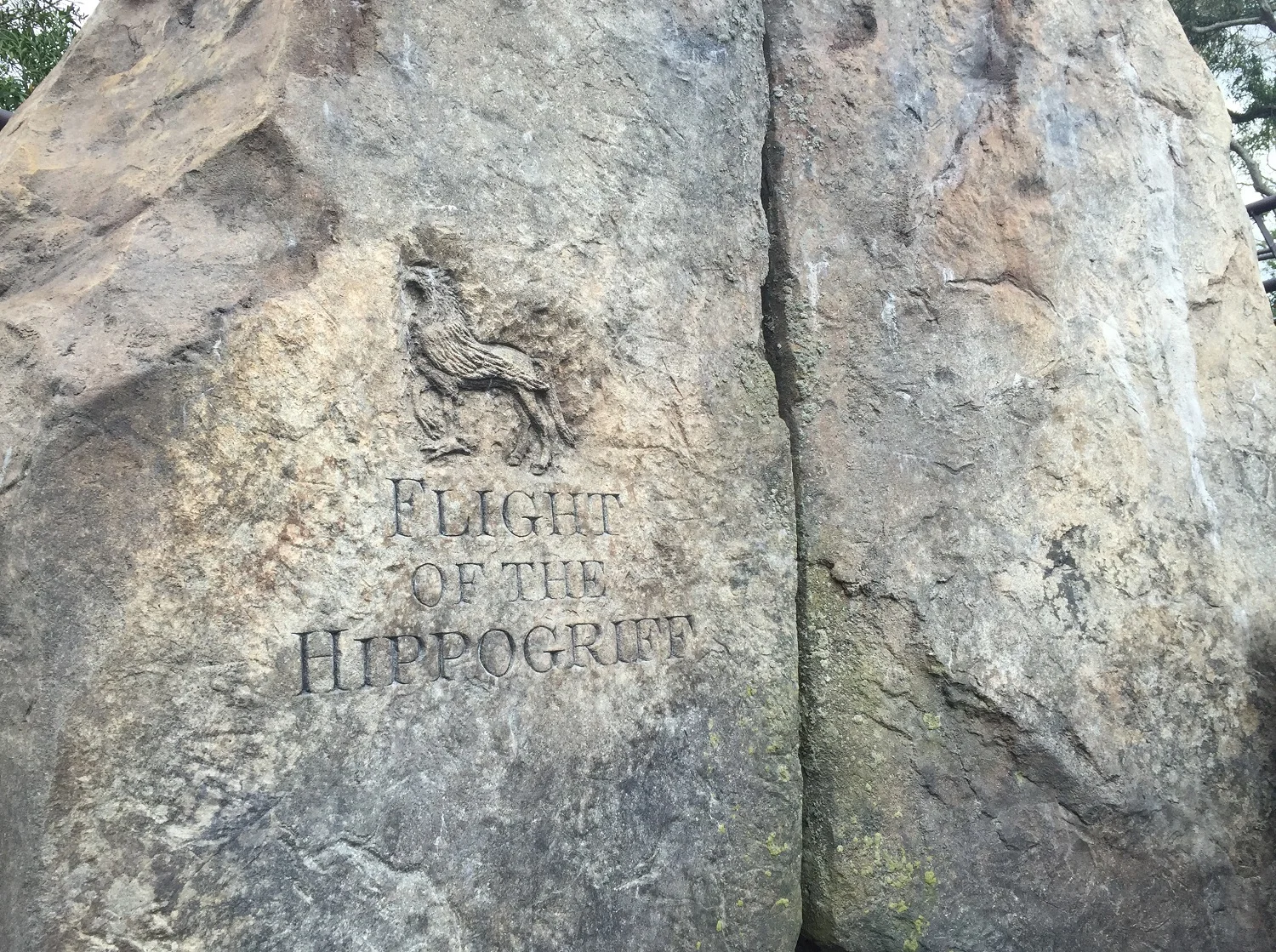 Flight of the Hippogriff Sign