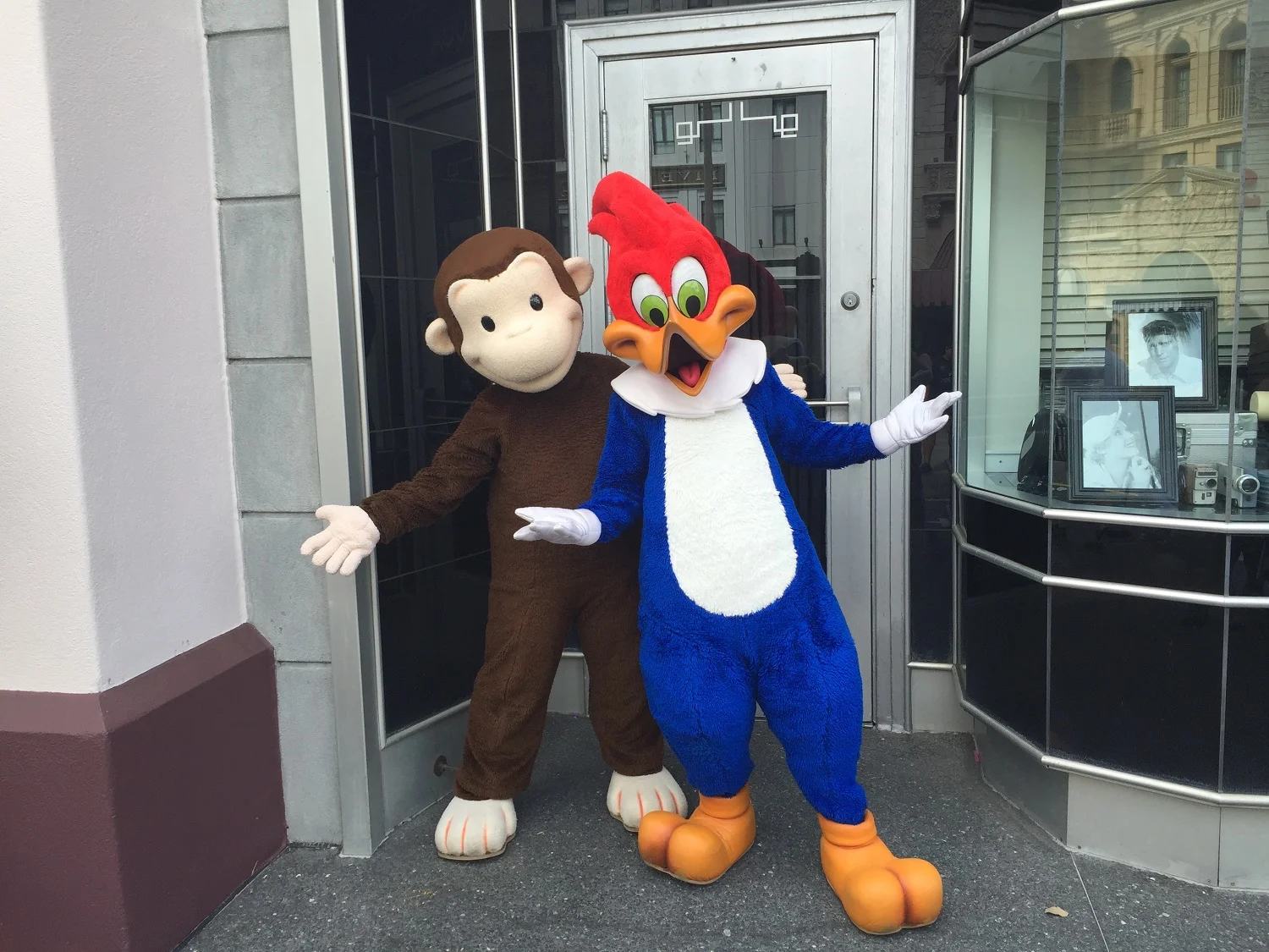 Curious George and Woody Woodpecker