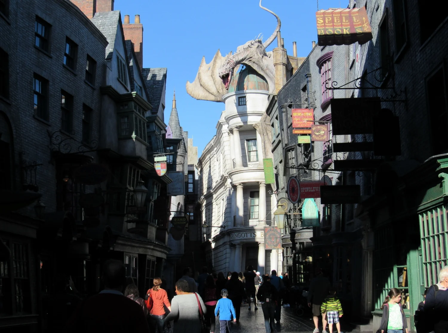 Diagon Alley in Universal Studios Florida.