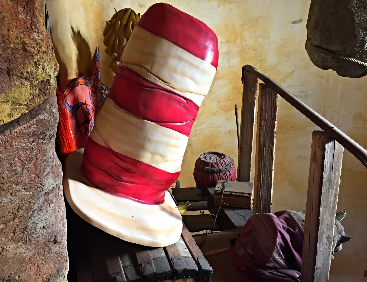 Some of the confiscated items in Confisco Grille in Port of Entry.