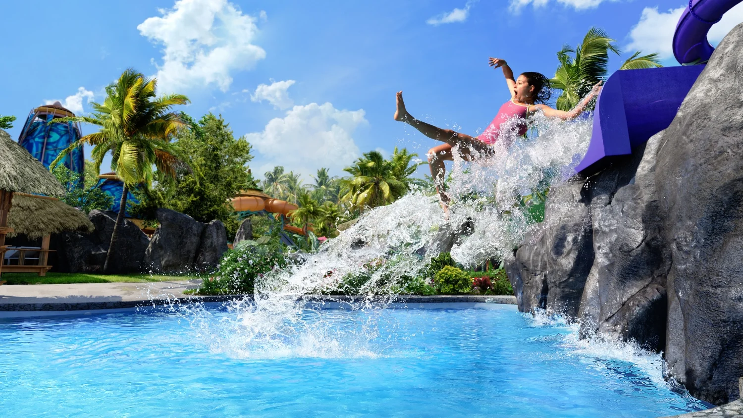 Ohno Drop Slide at Volcano Bay. Image credit: Universal Orlando Resort. 