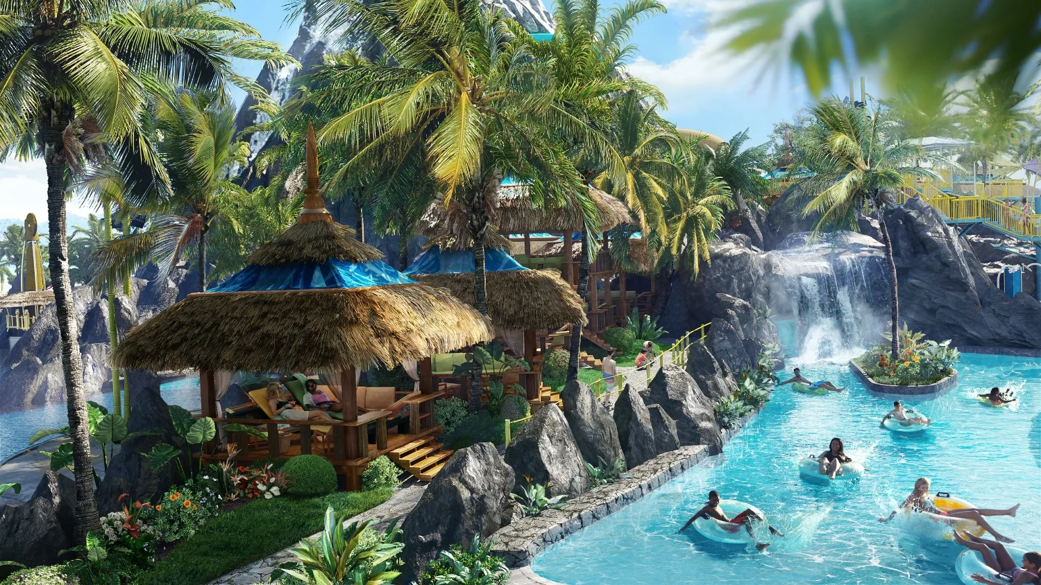 Kopiko Wai Winding River at Volcano Bay. Image credit: Universal Orlando Resort. 