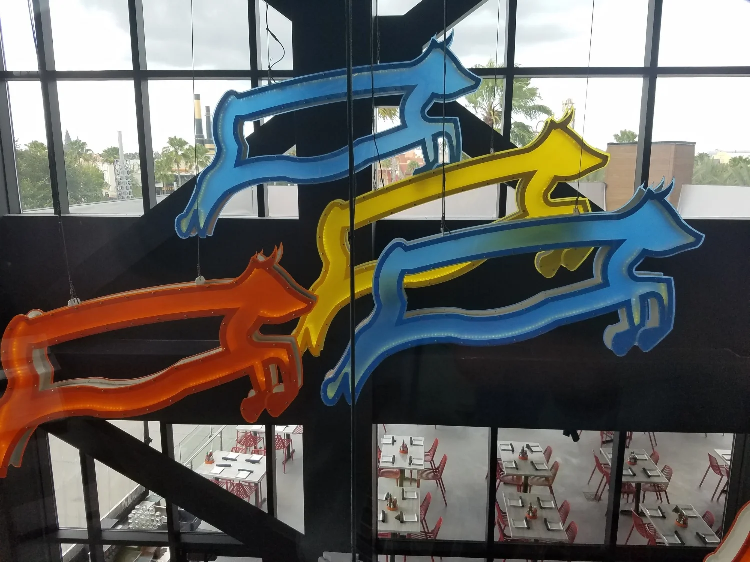 Jumping Cow Art at Cowfish