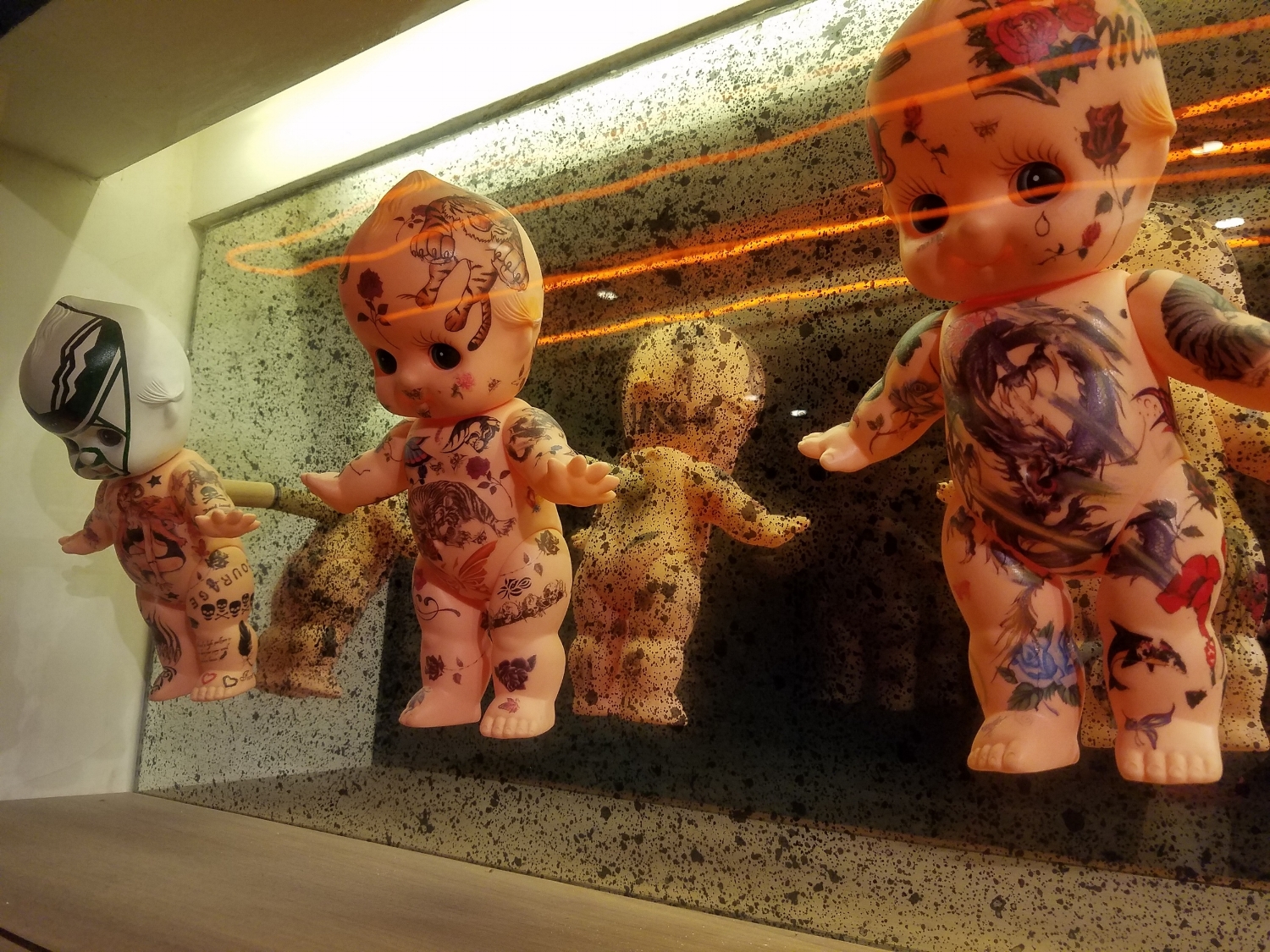 Doll Decoration Up Close at Antojitos