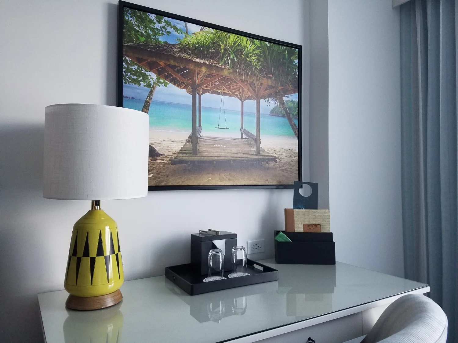 Desk in Loews Sapphire Falls Resort Room
