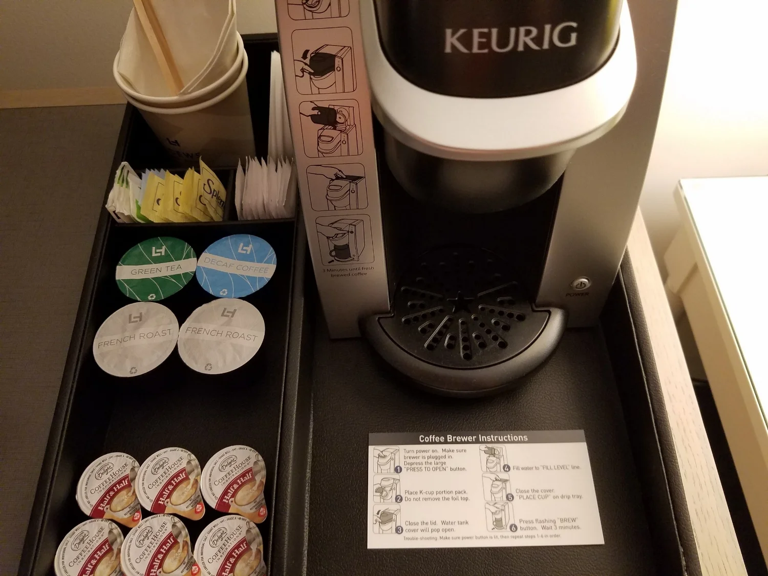 Coffee Maker in Room at Loews Sapphire Falls Resort